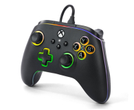 PowerA PC/XS Pad Advantage Lumectra czarny i taśma LED RGB - 1195492 - zdjęcie 3